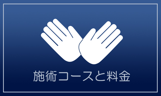 施術コースと料金